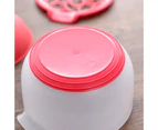 Pomegranate Peeler Manual Multi Functional Silicone Anti-slip Safe Pomegranate Deseeder for Home-Red