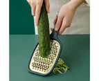 Sharp Vegetable Slicer Labor-saving Stainless Steel Multi-purpose Compact Vegetable Peeler Household Supplies-Green