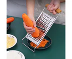 Handheld Vegetable Slicer Multipurpose Stainless Steel Easy to Clean Manual Peeler Household Supplies