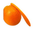 4Pcs Orange Peeler Novelty All Match ABS Non-slip Convenient Orange Zester for Home-Orange