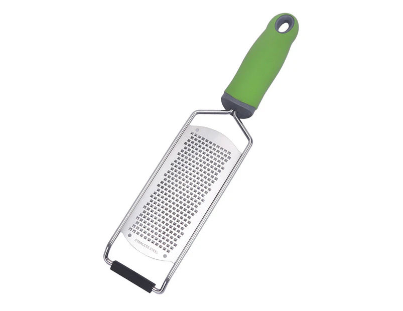 Reusable Vegetable Slicer Multi-use Sharp Comfortable to Grip Ginger Zester Grater for Daily Use-Green