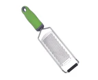 Reusable Vegetable Slicer Multi-use Sharp Comfortable to Grip Ginger Zester Grater for Daily Use-Green