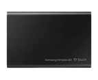 Samsung T7 Touch 2TB USB 3.2 Portable SSD - Black