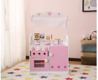 ALL 4 KIDS 2 In 1 Pretend Kitchen and Market Stall