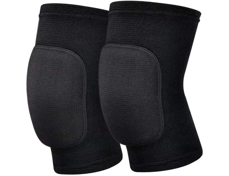 CYJustWill-Non-Slip Knee Brace Soft Knee Pads Breathable Knee Compression Sleeve for Dance Wrestling Volleyball Basketball Running Football Jogging-Small