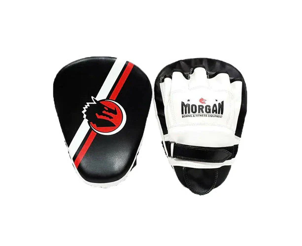 Morgan V2 Classic Boxing Focus Pads - Black/White