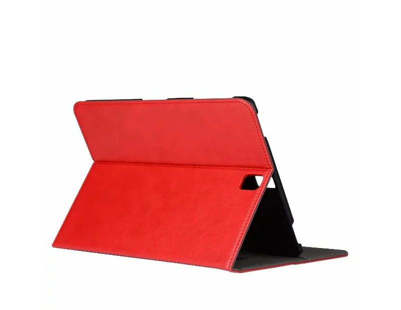 MCC For Samsung Galaxy Tab S4 10.5" T830 T835 Smart Folio Leather Case Cover [Red]