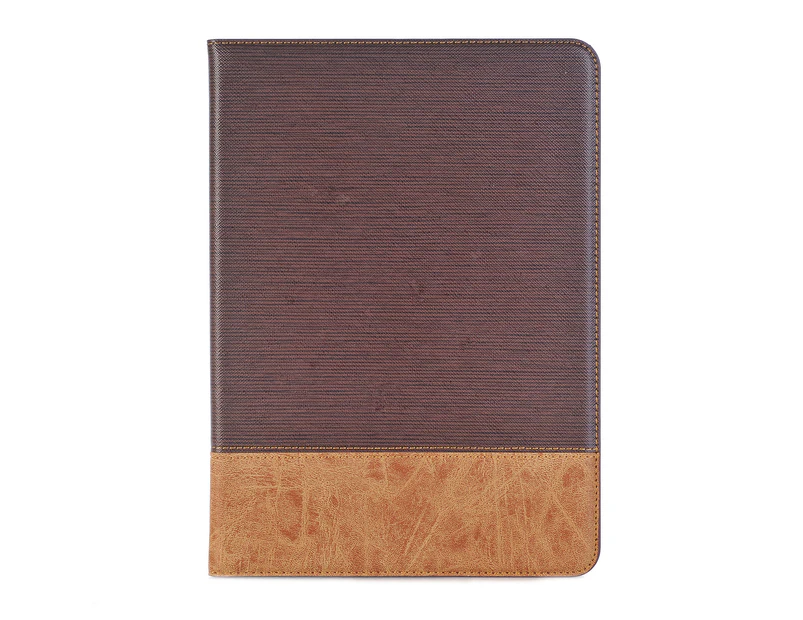 MCC Hybrid Samsung Galaxy Tab S4 10.5 T830 T835 Leather Case Cover 2018 [Brown]