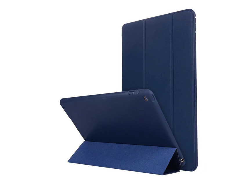 MCC iPad Air 3 10.5" 2019 Smart Cover Soft Silicone Back Case Apple Skin [Dark Blue]