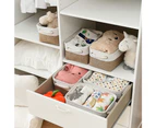 Storage Baskets Bins,Nursery Organizer Baskets for Toy Storage, Clothes Storage, Book Storage - Pink