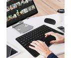 1 set Bluetooth Keyboard Bluetooth mouse with Touchpad,RechargeableBlack