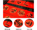 (24cm  x 2000cm , Dragon and Phoenix) - MEGREZ Chinese Spring Festival Scrolls Red Xuan Paper, Blank Thicken Chinese Couplets Chunlian Paper for New Year P