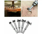 5pcs Forstner Wood Drill Bit Set Hole Saw Cutter Wood Tools with Round Shank