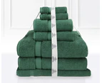 7 Piece Luxury Kingtex 100% Supreme Cotton Towel Set 100% Cotton Bath Towel Set Forest