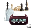 Chess Clock, Professional Multifunctional Digital Chess & Game Timer