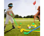 Children Outdoor Sport Toys Professional Children Kids Outdoor Sports Games Toys Multicolor Plastic Mini Golf Club Set