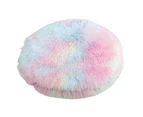 Cat Cushion Round Keep Warmth Super Soft Dogs Kitten Sleeping Cushion Bed for Household - Multicolor