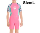 Wetsuit Kids Shorty Thermal Diving Swimsuit for Girls Boys