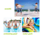 Water Guns Toys for Kids, 3Pack Foam Water Blaster Shooter Summer Fun Outdoor Swimming Pool Games Toys for Boys Girls Adults