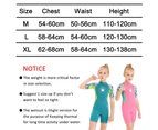 Wetsuit Kids Shorty Thermal Diving Swimsuit for Girls Boys