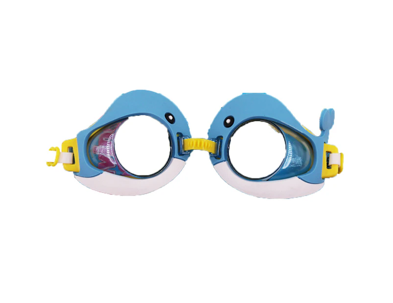 QYORIGIN-Swim Goggles Cartoon Swimming Goggles Anti- Fog Waterproof for Kids -cat