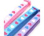 Cute Cat Dog Buckle Collar Lollipop Candy Color Adjustable Style Pet Supplies - Pink