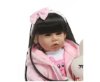 NPK 50cm Silicone Reborn Baby Doll Toys Like Real Vinyl Princess Toddler Babies Dolls Girls Bonecas Birthday Gift Present
