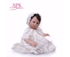 NPK Boneca Reborn little prices Silicone Vinyl Reborn Baby Doll Toys Lifelike Child Birthday Xmas Gift HOT TOY for girl