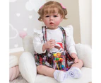 NPK 75CM Huge Reborn ToddlerLiam in Girl Version Real Picture Hand Paint Doll with 3D Skin Visible Veins 12 Month Size Baby Doll