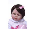 NPK 20inch Reborn bebe doll full Silicone Boneca Vinyl Fashion Dolls Princess Children Birthday Gift Toys for girls hot sales