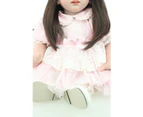 NPK 60cm Reborn Doll Soft Vinyl Stuffed Body Lifelike Bebes Reborn Bonecas Children Playing Toy Birthday Xmas Gift dolls house