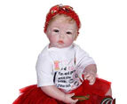 NPK 50CM collectible art dolls soft body 100% handmade detailed painting collectibles art doll reborn baby