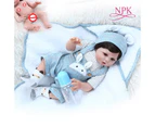 Wholesale NPK Full Silicone Vinyl Reborn Baby Dolls Fashion Waterproof Doll Baby Toy For Kids Birthday Gifts Playmate