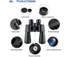 Adult Binoculars for Bird Watching Waterproof Binoculars,20*50cm professional Binoculars Outdoor Binoculars