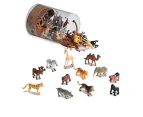Terra by Battat – Wild Animals – Assorted Miniature Wild Animal Toys For Kids 3+ (60 Pc)