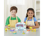 Play-Doh Kitchen Creations Magical Oven Play Food Set for Kids 3 Years and Up with Lights, Sounds, and 6 Colors
