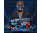 Nerf Elite 2.0 Commander RD-6 Blaster, 12 Official Nerf Darts, 6-Dart Rotating Drum, Tactical Rails, Barrel and Stock Attachment Points