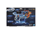 Nerf Elite 2.0 Commander RD-6 Blaster, 12 Official Nerf Darts, 6-Dart Rotating Drum, Tactical Rails, Barrel and Stock Attachment Points