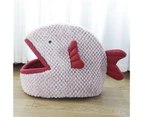 Pet House Creative Shape Waterproof Polyester All-Purpose Semi-closed Cat Dog Nest Pet Supplies for Home - Red
