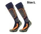 Unisex Ski Socks Knee High Outdoor Warm Winter Wool Stocking