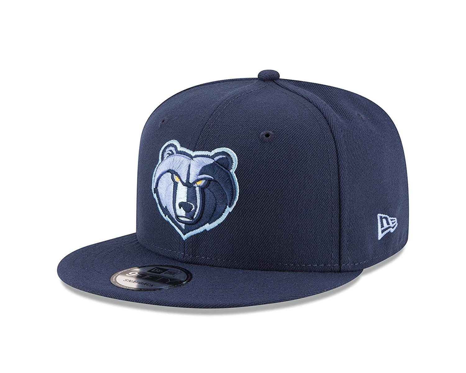 (Memphis Grizzlies, One Size, Navy) - New Era NBA 9Fifty Team Colour Basic Snapback Cap