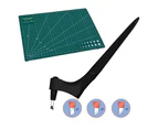 Craft Cutting Tools For Paper Crafts With Triangle Ruler 360° Rotating