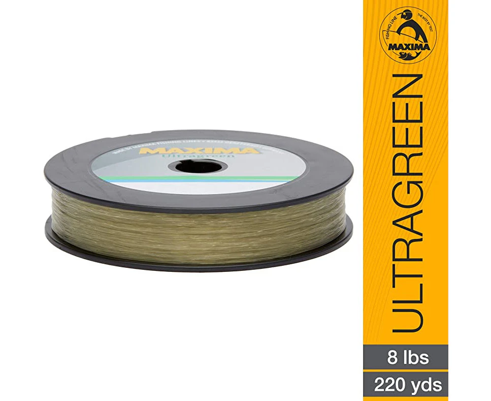 Maxima Fishing Line One Shot Spools, Ultragreen