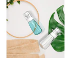 2 Small Spray Bottles Travel Size 2oz/60ml-fine Mist Hair Sprayer-refillable and Reusable Essential Oils, Perfume Plastic Bottles