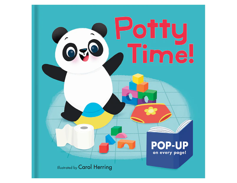 Potty Time Pop-Up Book by Carol Herring