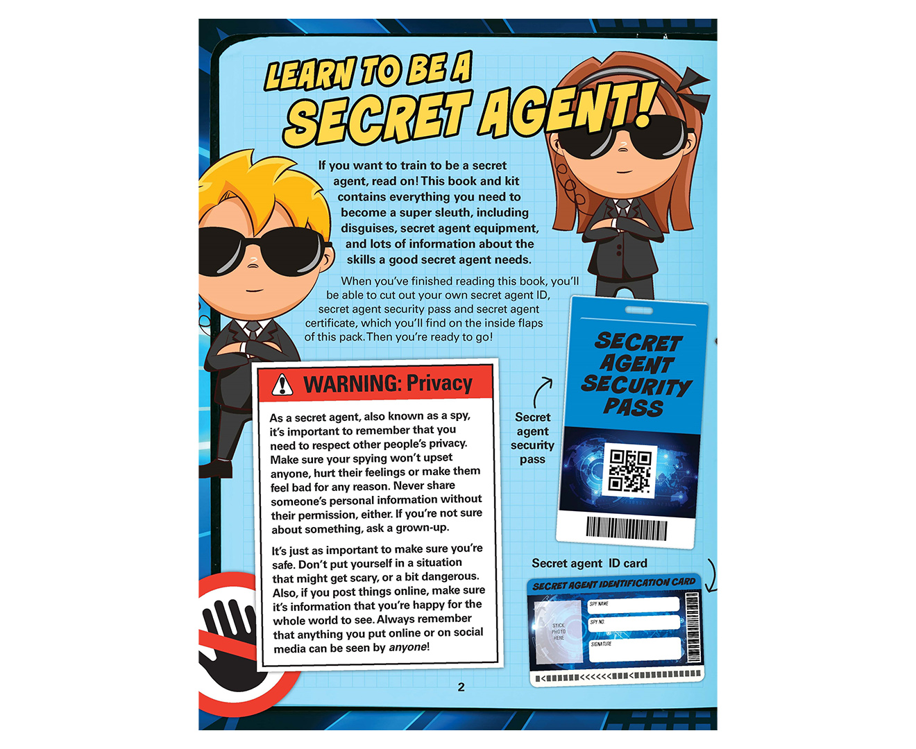 Ultimate Secret Agent Writing Set - GirlZone US