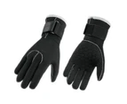 QYORIGIN-Scuba diving gloves warm non-slip anti-puncture belt adjustable waist belt-Large