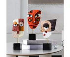 Abstract Characters Crafts Ornaments Face Art Statue Sculpture Resin Handmade Carving Figurine Knick-Knack Home Office