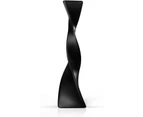 Tall Floor Vase Ceramic Vases Modern Home Decor Flower Vase for Shelf Home Décor Twisted Tall Creative Black Vase