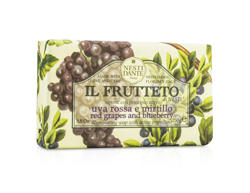 Nesti Dante Il Frutteto Illuminating Soap  Red Grapes & Blueberry 250g/8.8oz